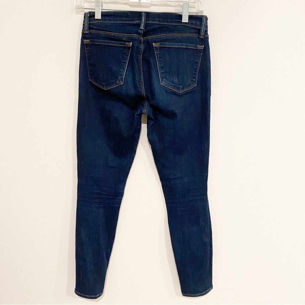 J Brand | Pure Capri Jeans Dark Blue Stretch Size 25 - Picture 3 of 8
